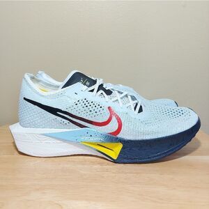 Nike ZoomX Vaporfly Next% 3 Running Shoes Blue White HJ9079-100 Men's Size 12